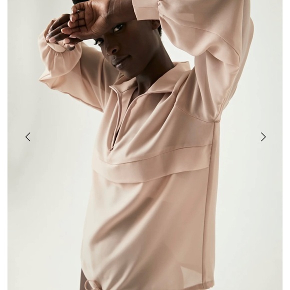 Lanston Sport Jacket XS Blush color. NWT oversized can fit xs and small. - Picture 2 of 7